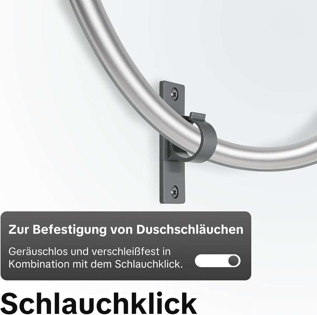OFFO Wohnmobil Duschkopf mit stoppfunktion, Wassersparend Antikalk Hochdruck Handbrause mit 1,6 m Sc