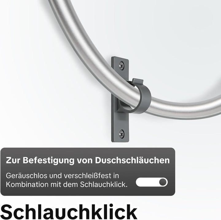 OFFO Wohnmobil Duschkopf mit stoppfunktion, Wassersparend Antikalk Hochdruck Handbrause mit 1,6 m Sc