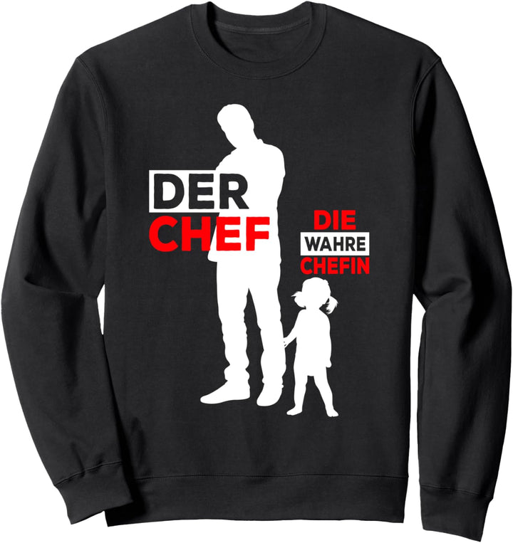 Vater Tochter Partnerlook Vatertag Papa Tochter Sweatshirt