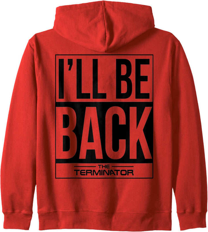 The Terminator I 'll Be Back Kapuzenjacke
