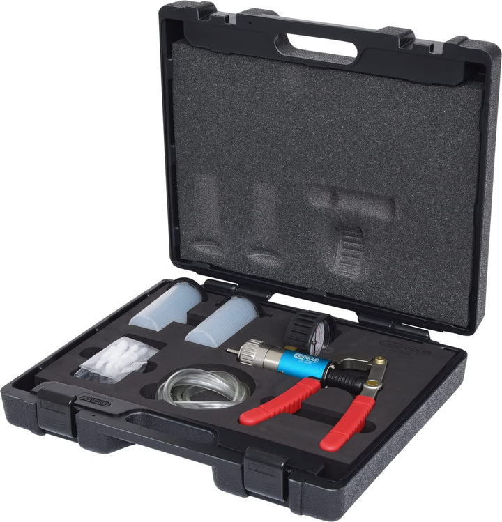 KS Tools 150.1900 KFZ Druck- und Unterdruckpumpen-Satz, 7-tlg., 7pcs