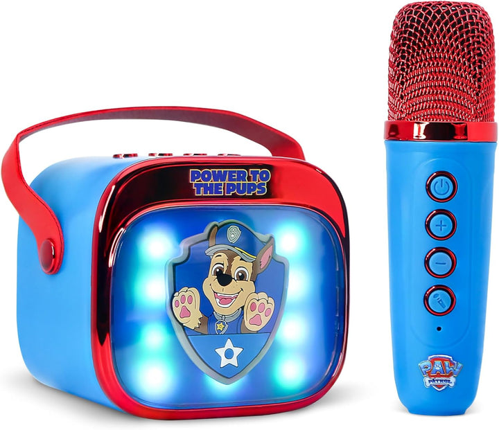 Paw Patrol Popsing LED Light up Wireless Karaoke Speaker with Microphone