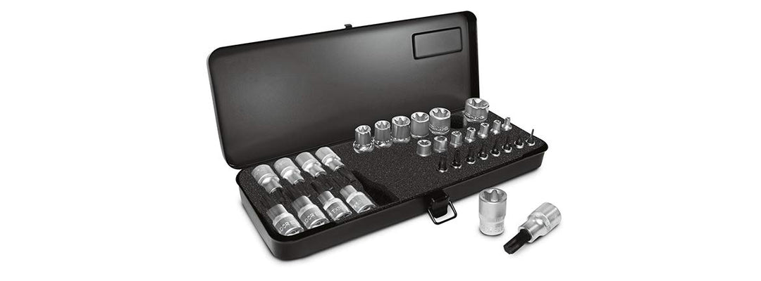 MATADOR Satz Schraubendreher-Einsätze, 6,3(1/4) - 12,5(1/2), 4192 9310 31-teilig Torx®, 31-teilig To