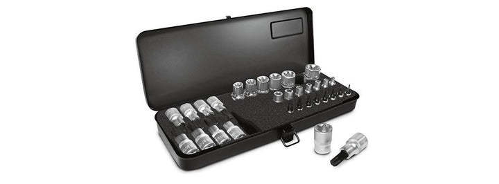 MATADOR Satz Schraubendreher-Einsätze, 6,3(1/4) - 12,5(1/2), 4192 9310 31-teilig Torx®, 31-teilig To