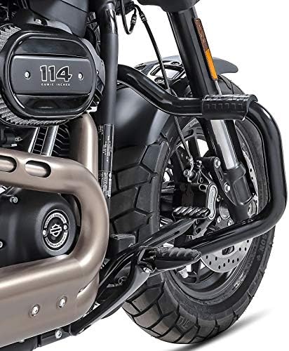 Sturzbügel Mustache II Kompatibel für Harley Softail Fat Bob 18-19 schwarz