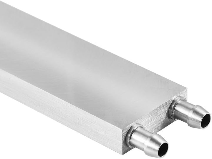 Richer-R Aluminium Wasserkühlung Block, Wasserkühlung Block GPU Cooling Block 240x40x12mm,Wasserbloc