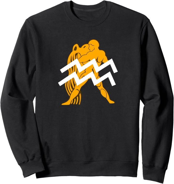 Wassermann Frauen Jahrgang Wasserträger Tierkreis Astrologie Sweatshirt
