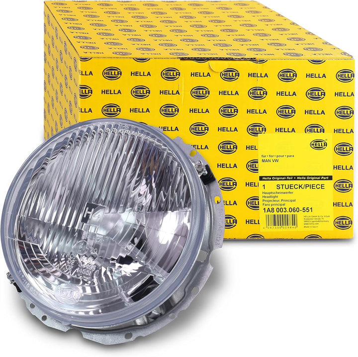HELLA 1A8 003 060-551 Halogen-Hauptscheinwerfer - links/rechts - für u.a. VW Beetle