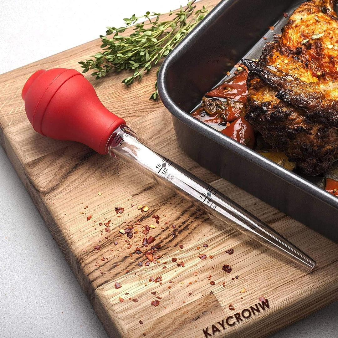 KAYCROWN Truthan-Bratset mit 4 Teilen von kommerzieller Qualität aus FDA-Silikon, inklusive Bratensp
