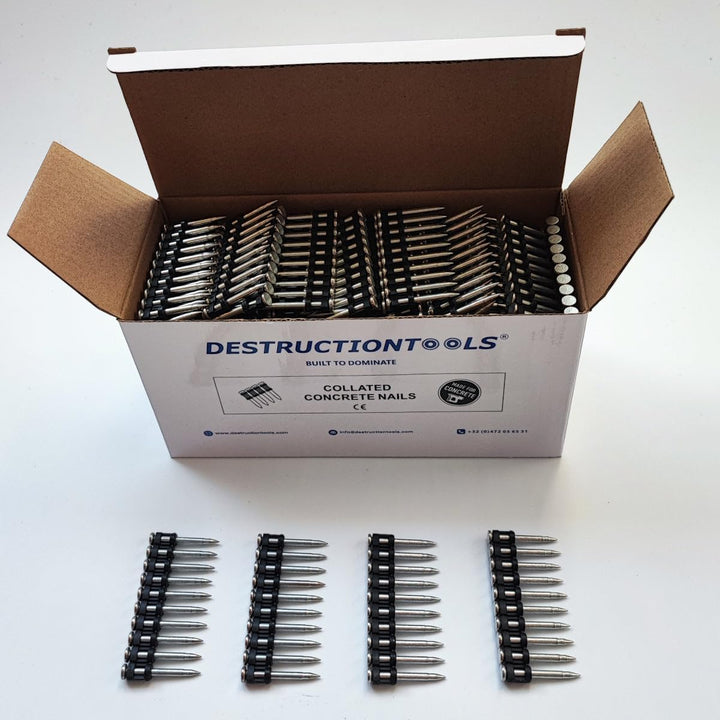 1000x Nägel für Beton 32mm - für Bosch GNB18V - PROFACTOR 18V