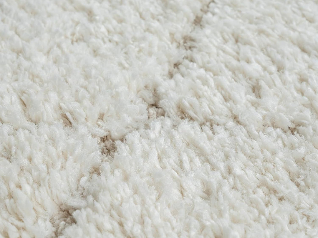 the carpet Velvet eleganter Designer Teppich Wohnzimmer, weicher &amp; pflegeleichter Hochflor Wohnzimme