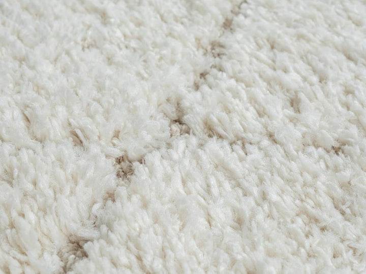 the carpet Velvet eleganter Designer Teppich Wohnzimmer, weicher &amp; pflegeleichter Hochflor Wohnzimme