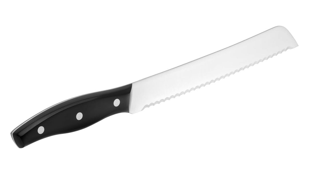 Zwilling 1001371 Brotmesser, Klingenlänge: 20 cm, Klingenblatt mit Wellenschliff, Rostfreier Spezial