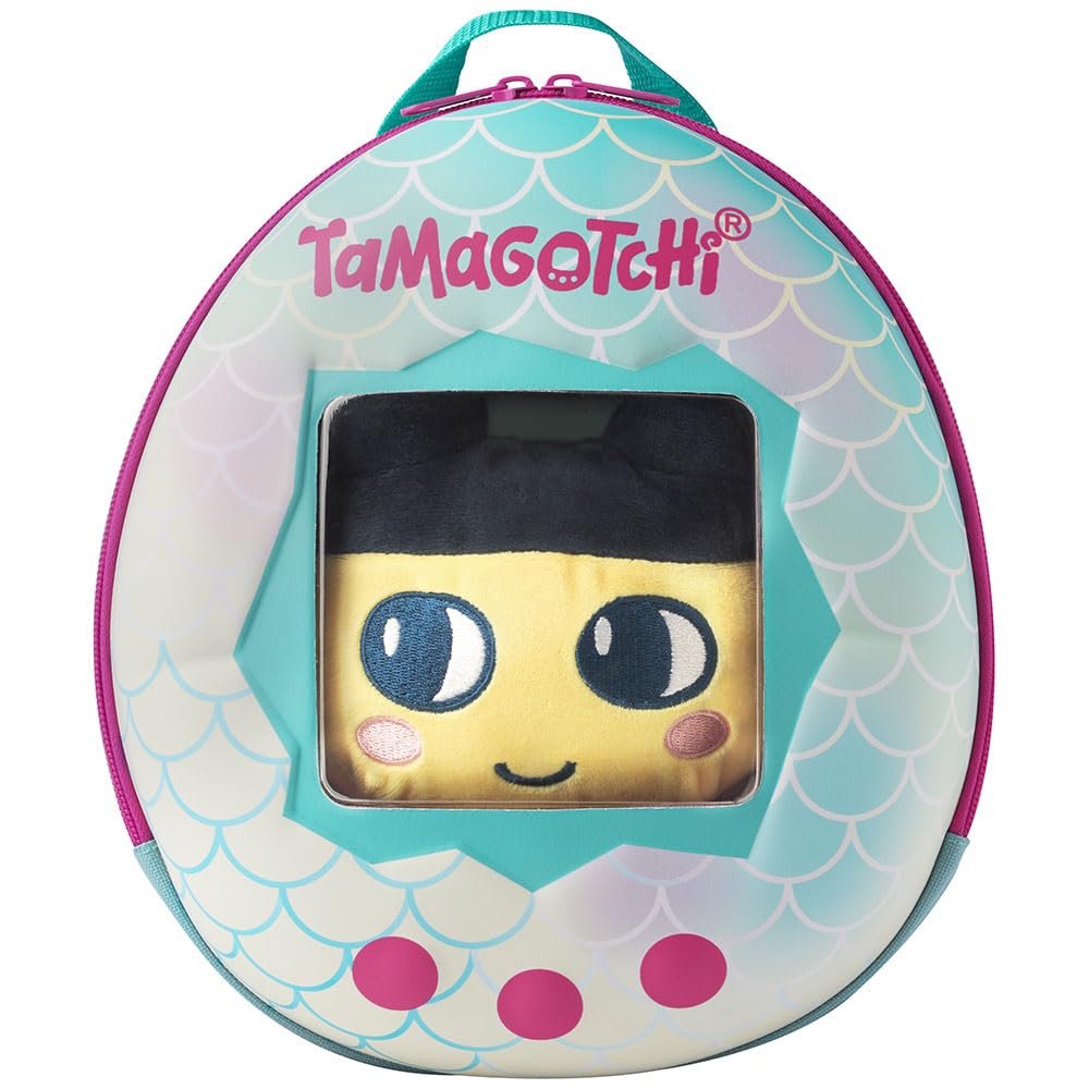 Bandai – Tamagotchi – 3-in-1 Rucksack – Tamagotchi Rucksack mit Mametchi-Plüschtier – Mode-Accessoir