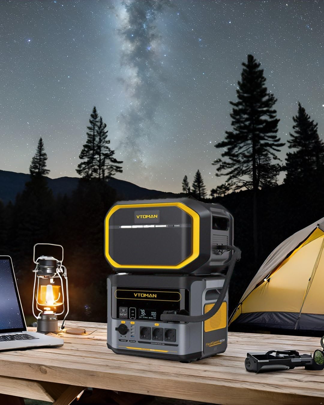 VTOMAN FlashSpeed 1500 Zusätzlicher Batterie 1548Wh - LiFePO4 Batterie für FlashSpeed 1500/FlashSpee