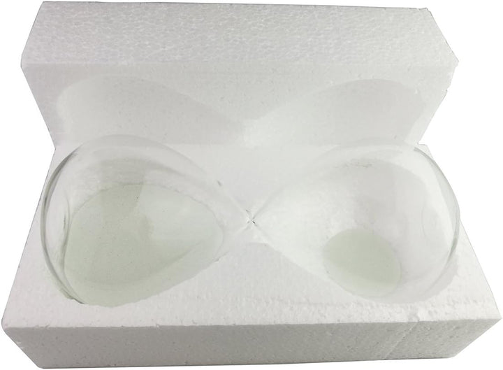 Sanduhr, farbig, Glas, Geburtstag 10 Minutes weiss, 10 Minutes Weiss