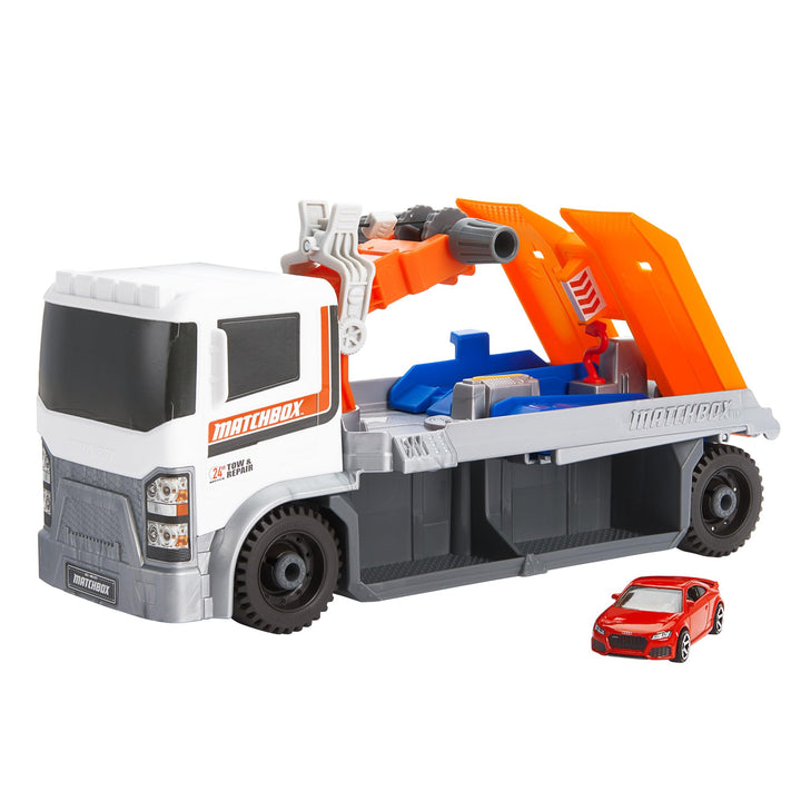 Matchbox HRY43 Abschlepp-& Reparatur-LKW Toys, Mehrfarbig