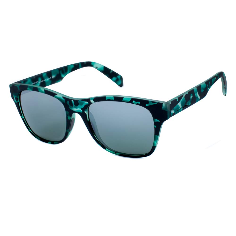 Italia Independent Unisex-Erwachsene 0901-152-000 Sonnenbrille, Mehrfarbig (Verde/Negro), 52.0