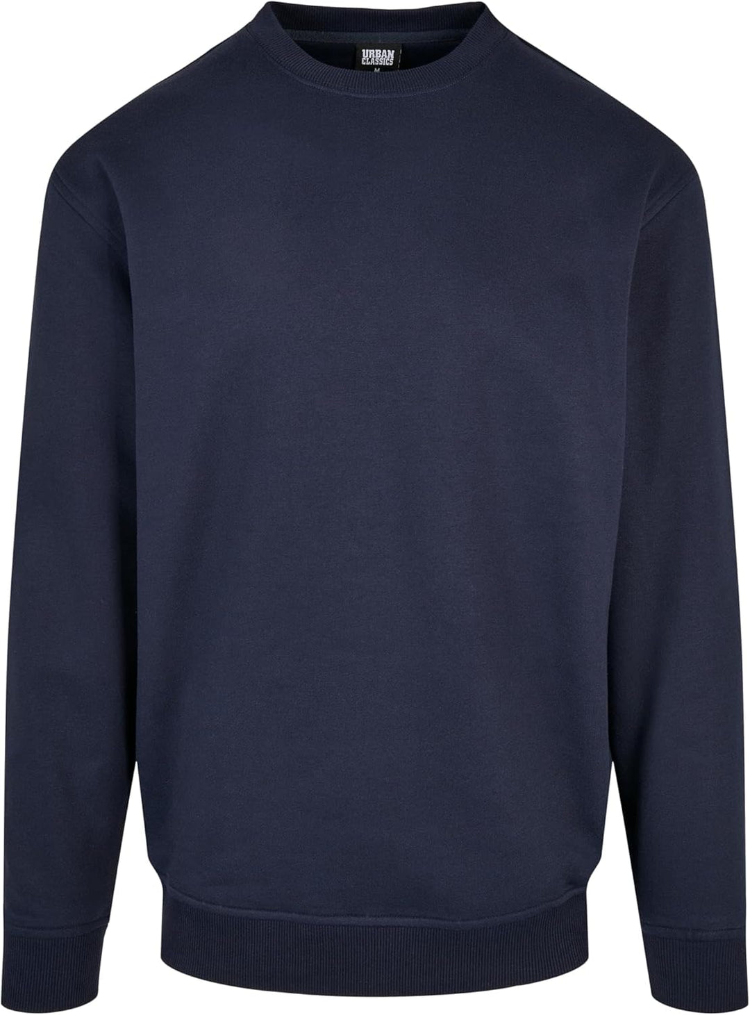 Urban Classics Herren Basic Pullover Crewneck Sweatshirt, verfügbar in 6 Farben, einfarbig, mit Rund