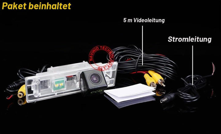 HD Auto Rückfahrkamera Farbkamera Einparkkamera Rückfahrsystem Einparkhilfe Kompatibel mit BMW 120i