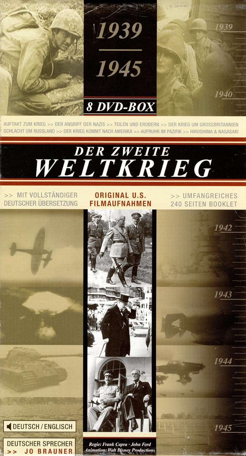 Der Zweite Weltkrieg (8 DVDs), DVD