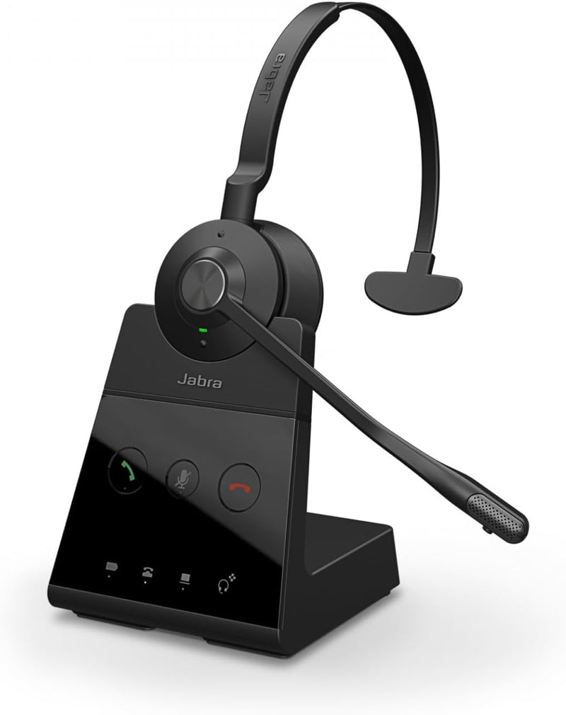 Jabra Engage 65 On-Ear Dect Mono Headset - Skype for Business zertifizierter, drahtloser Kopfhörer m