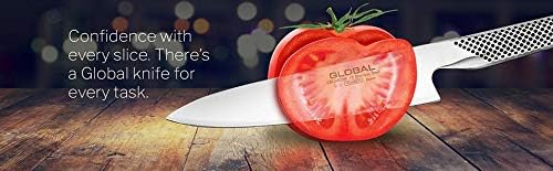 Global NI Gemüsemesser 16 cm Kullenschliff GNM-03