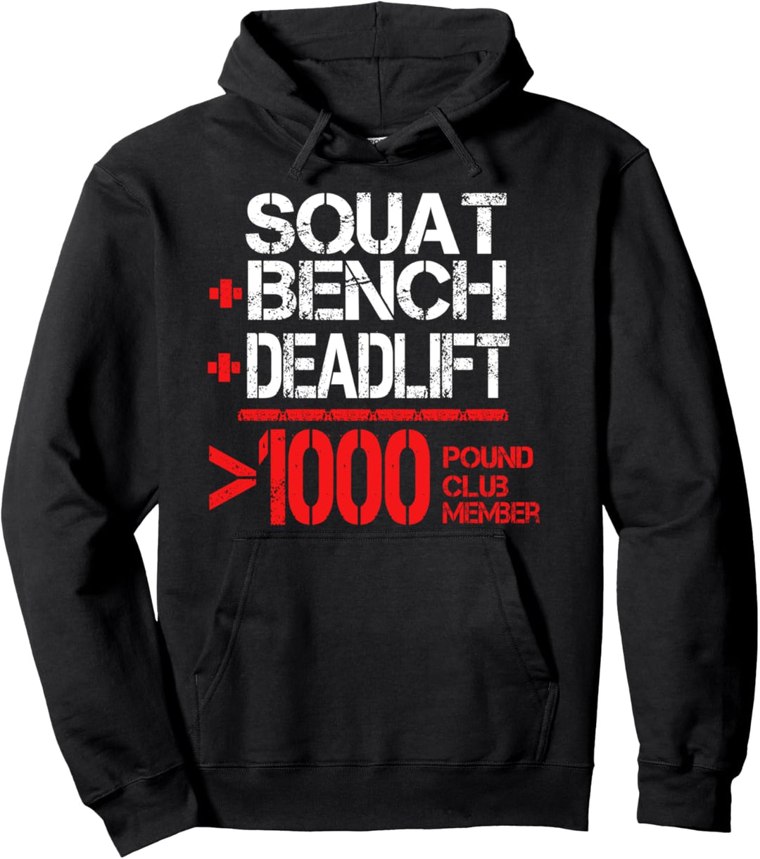 1000 Pound Club Pullover Hoodie