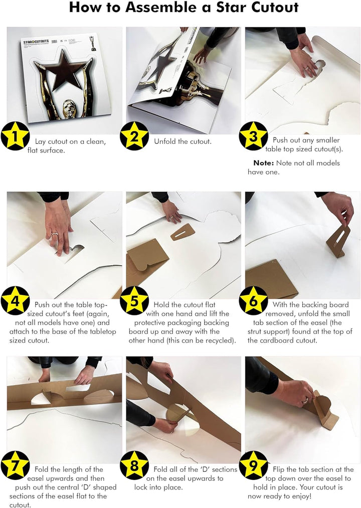 Robert Pattinson-Pappaufsteller von Star Cutouts.