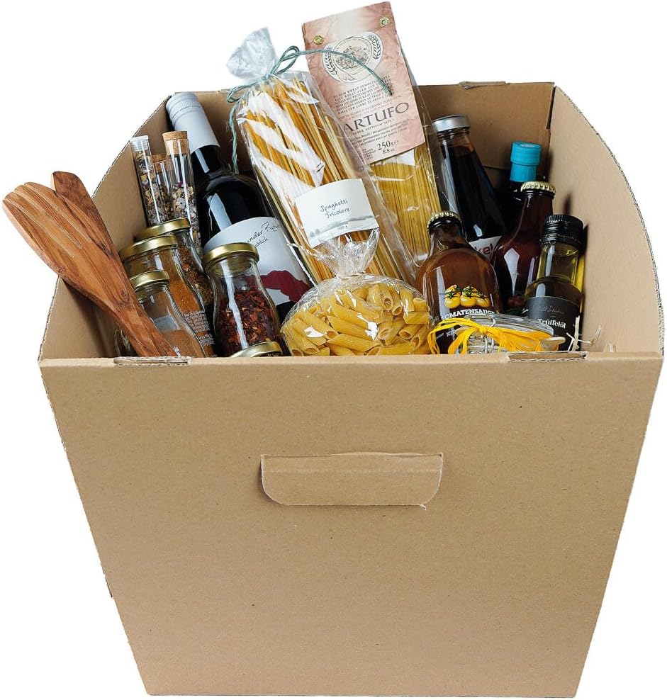 Einkaufsbox braun 432 x 270 x 258 mm, 25 Stück