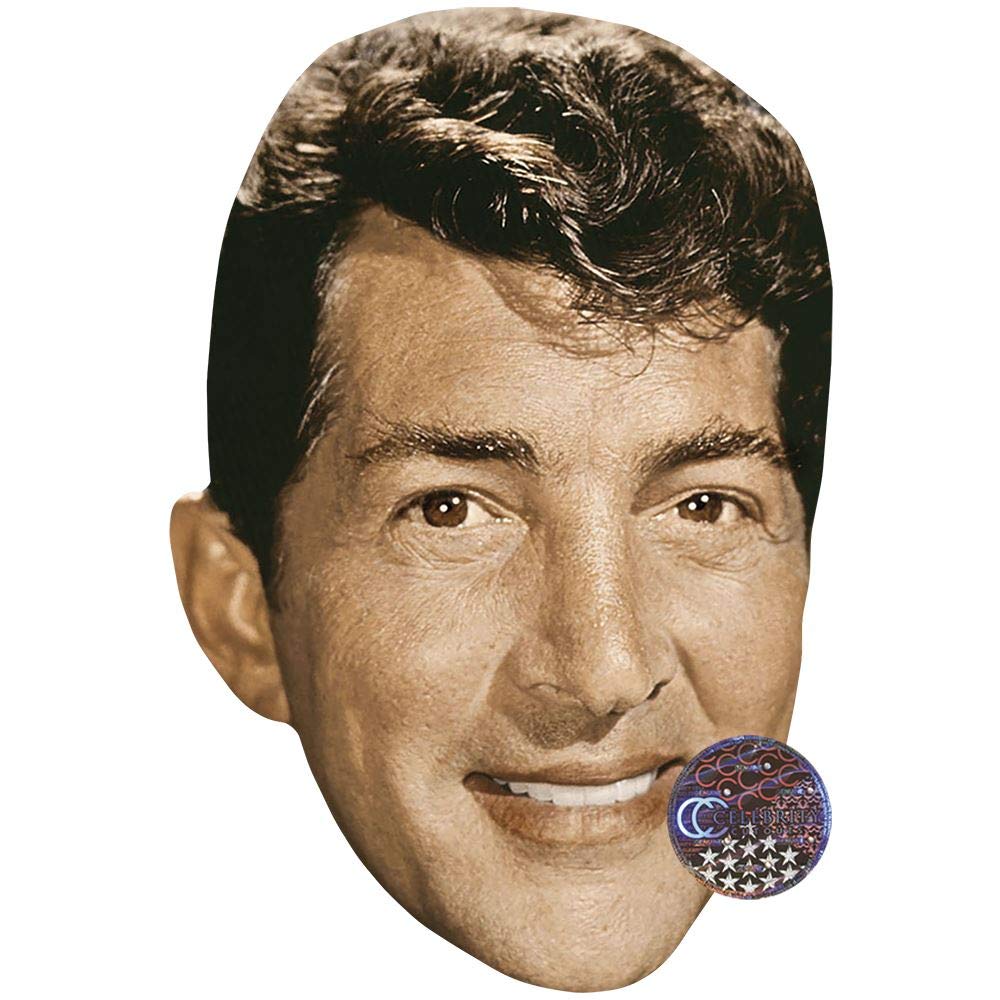 Celebrity Cutouts Dean Martin (Smile) Big Head. Larger Than Life mask.