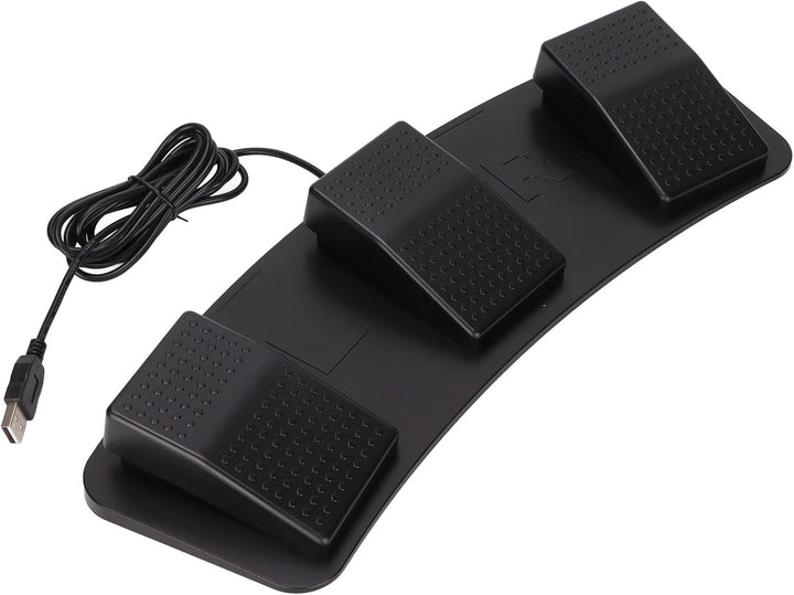 Ejoyous USB Triple Foot Switch Pedal, PC Triple Foot Switch 3 Taste -Computer -Tastatur -Spiel für V