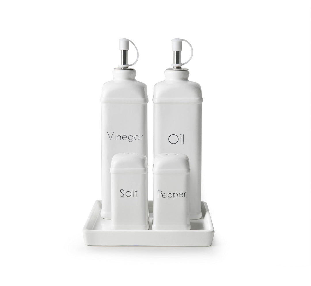IBILI - 715310 - Set für Öl/Essig und Salz/Pfeffer, Vintage