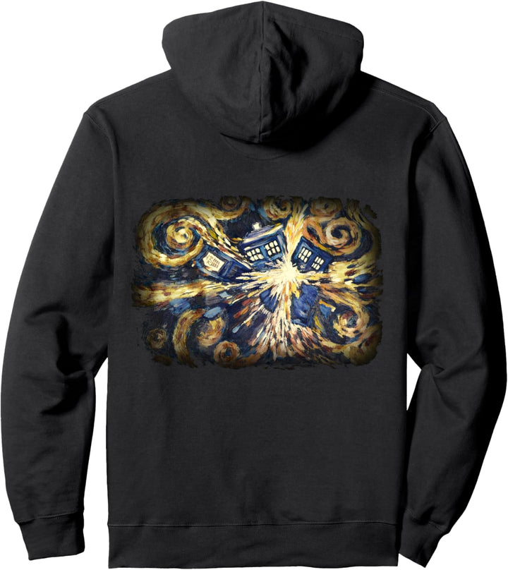 Doctor Who Art Tardis Van Gogh Pullover Hoodie