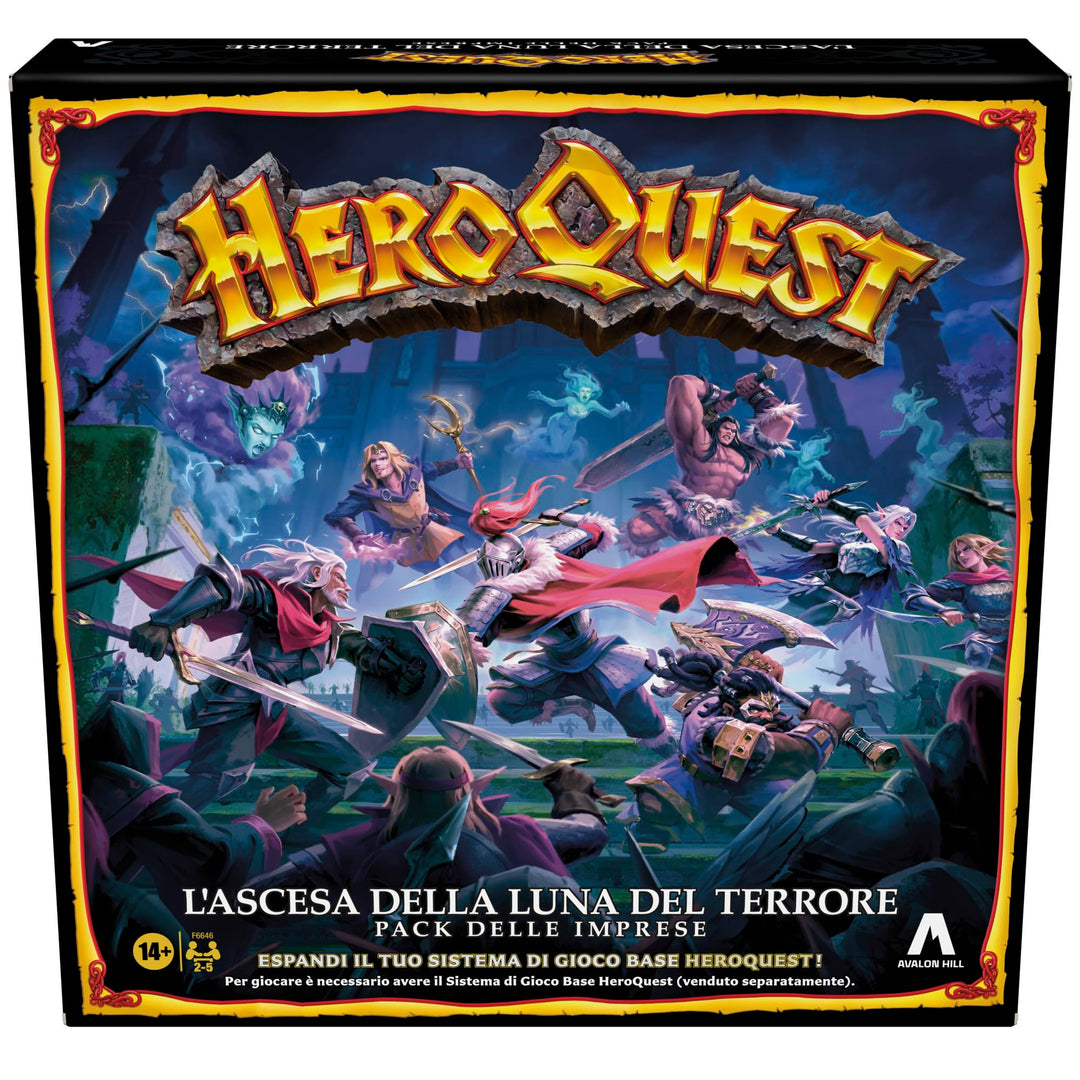 Avalon Hill, HeroQuest, Enterprise Pack Der Aufstieg des Mondes des Terrors, um zu spielen, müssen S