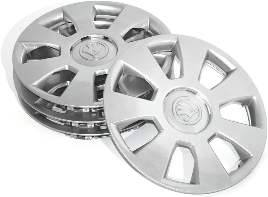 Skoda 6V0071454 Radkappen 14 Zoll Lucida 4X Radzierblenden