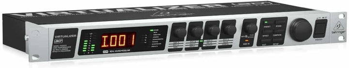 Behringer VIRTUALIZER 3D FX2000 Hochleistungs-3D-Multi-Engine-Effektprozessor Einzelbett, Einzelbett