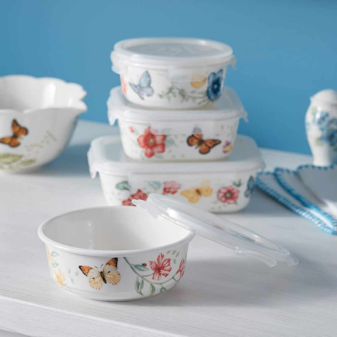 Lenox Schmetterlingswiese, rechteckig, zum Servieren und Aufbewahren Rectangular Serve and Store, Re