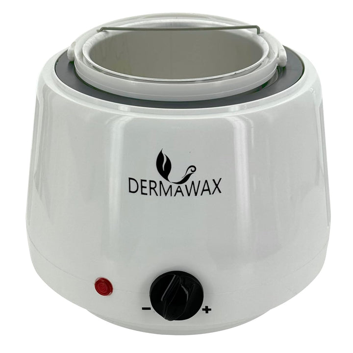 Dermawax Profi Waxing Set zur Haarentfernung 1000 ml Wachswärmer Made in Spanien 1 kg Azulen Wachspe