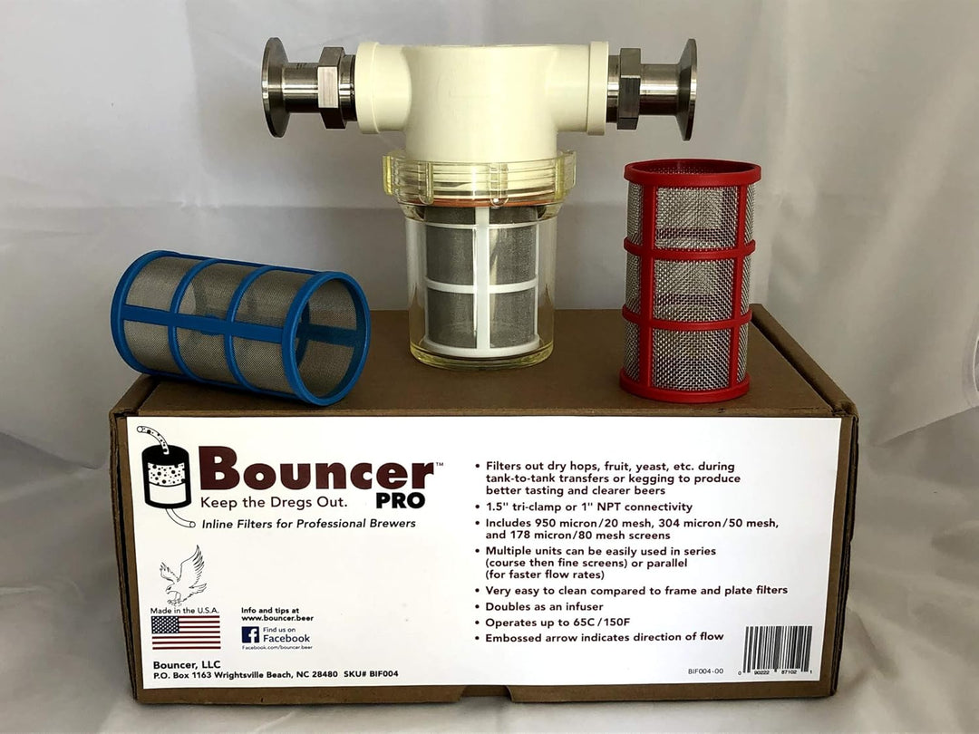 Bouncer Pro Inline-Filter für professionelle Brauer