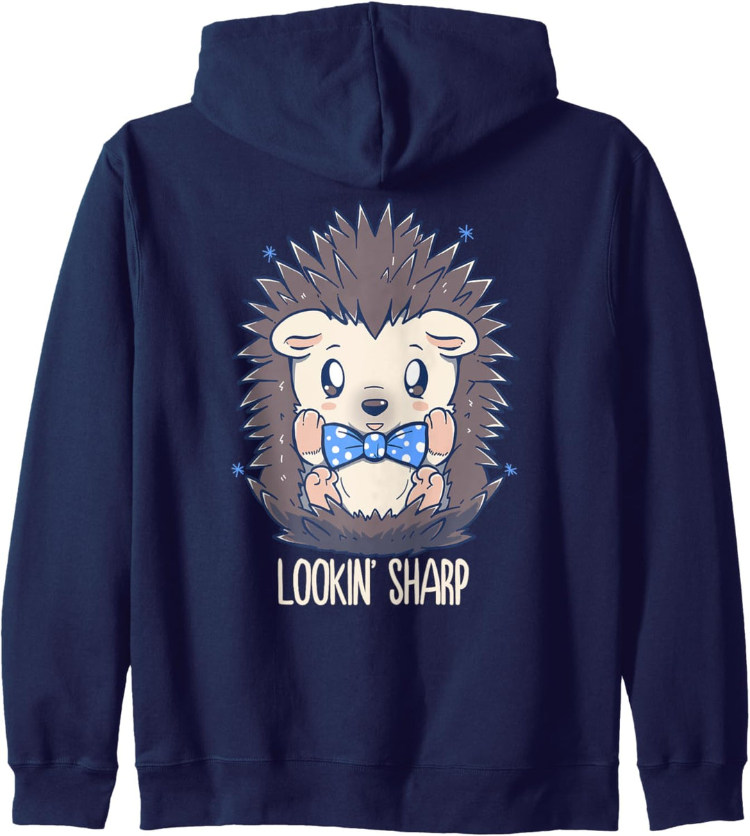 Lookin Sharp Dapper Hedgehog - Funny Igel Kapuzenjacke