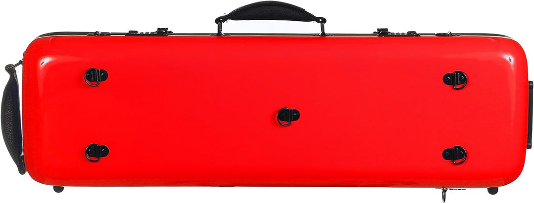 Geigenkoffer Glasfaser Safe Oblong 4/4 rot M-Case
