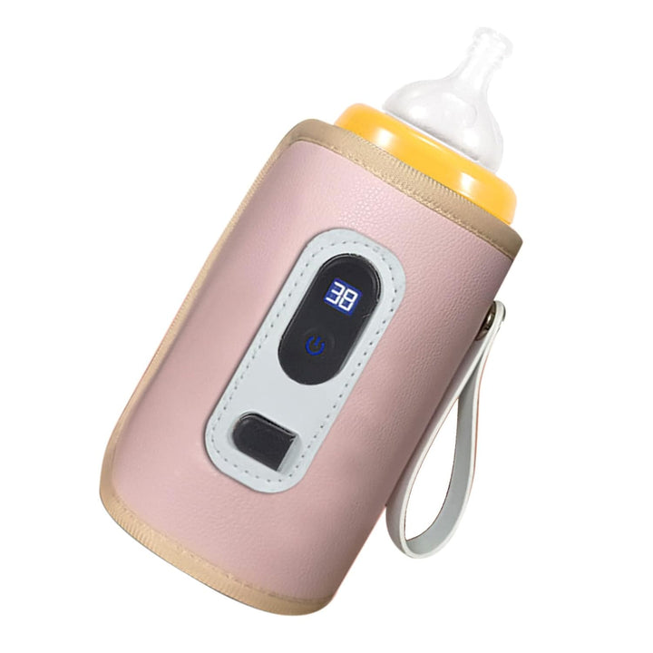 USB-Baby-Flaschen Wärmer, LCD-Bildschirm-Temperatur Präzise Heizung Milch Wärme Bewahrer für zu Haus