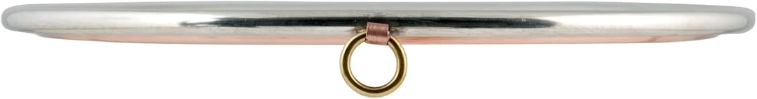 Pentole Agnelli COCU43 / 336 Konische Backform aus verzinntem Kupfer mit Rand, Höhe 2 cm, Durchmesse