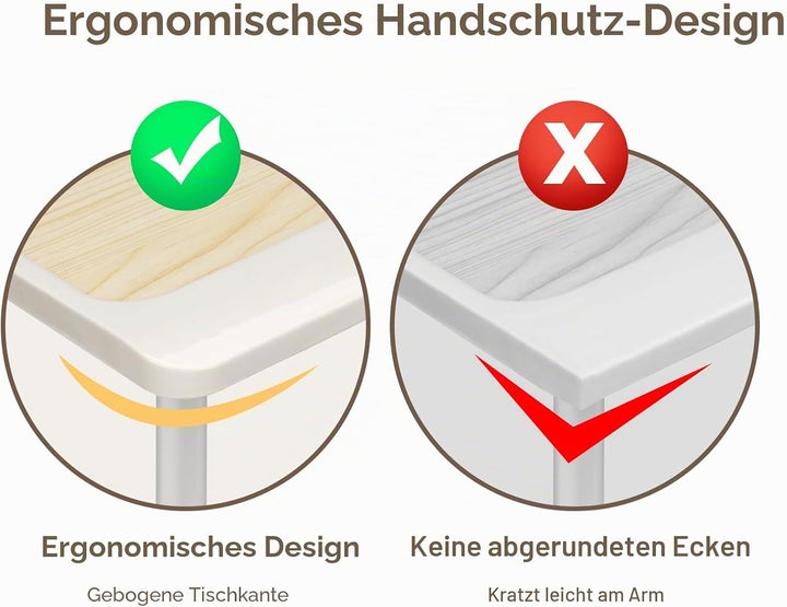 Amaredom Laptop-Bett Schreibtisch Tablett Betttisch Faltbarer Tragbarer Schossschreibtisch Notebook