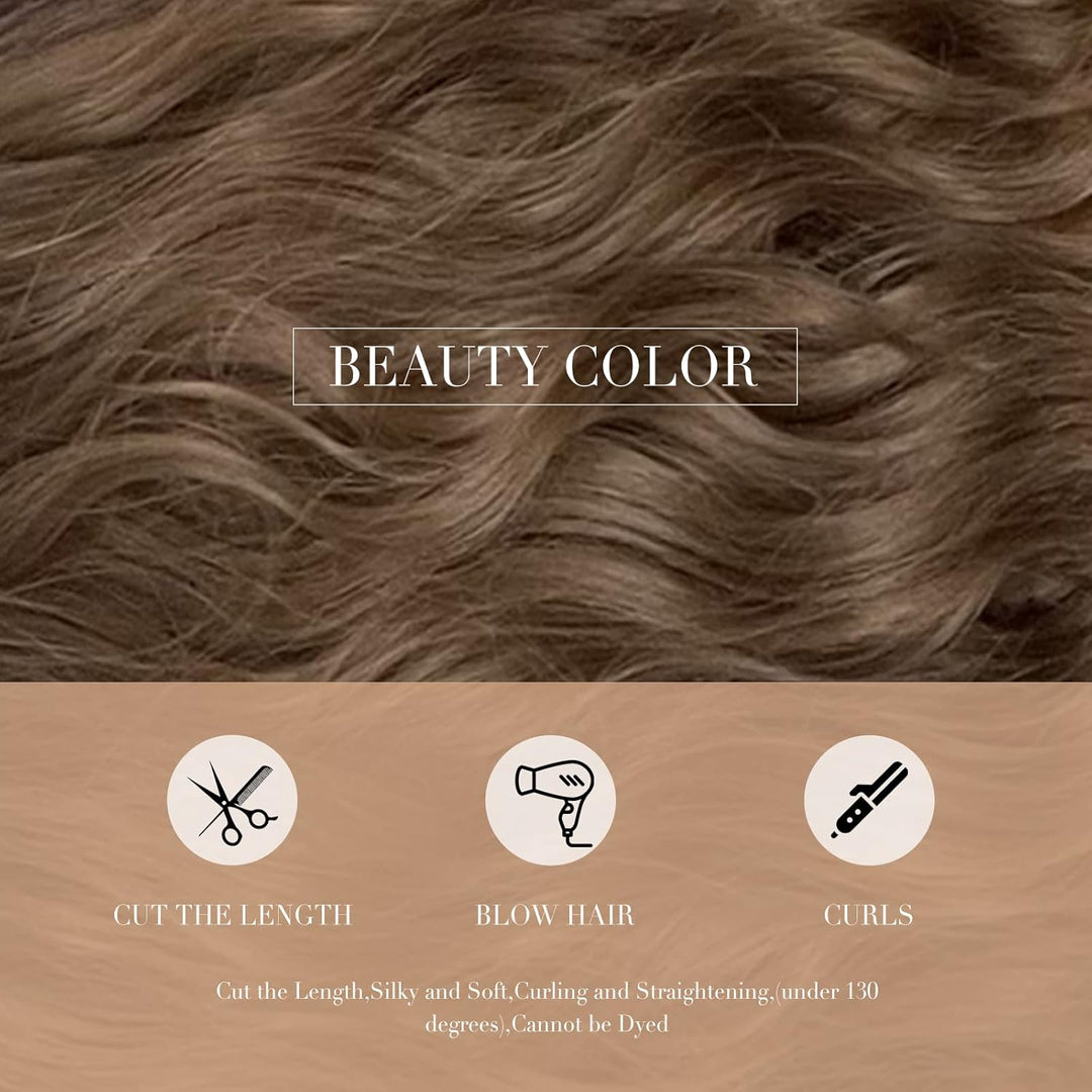 HAIRCUBE Kurze Charming Bob mit Bangs Perücken für Frau Natur Hitzebeständige Synthetische Faser Par