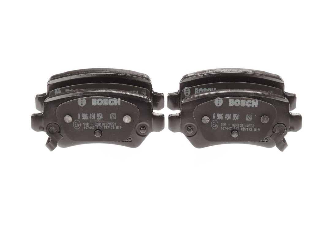 Bosch BP1805 Bremsbeläge - Hinterachse - ECE-R90 Zertifizierung - vier Bremsbeläge pro Set