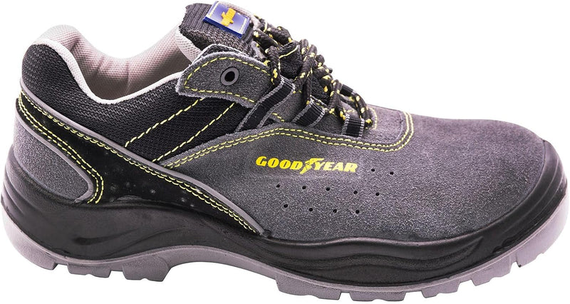 Goodyear G138106C Schuhe aus Spaltleder, Grau, Grösse 37 37 EU, 37 EU