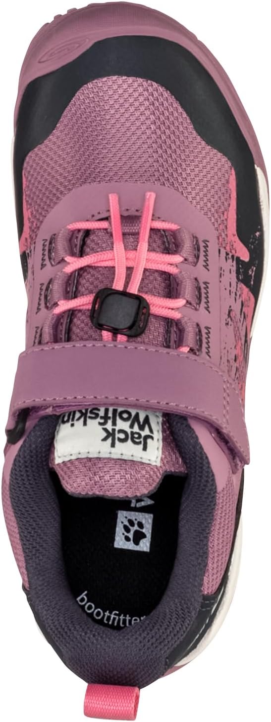 Jack Wolfskin Unisex Kinder Vili Action Low K Walking-Schuh 38 EU Ash Mauve, 38 EU Ash Mauve