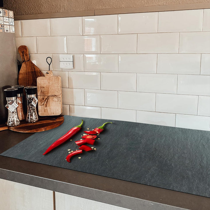 KitchenYeah© Herdabdeckplatte Einteilig Induktionsmatte Küche Abdeckung Ceranfeld Herd Abdeckplatte
